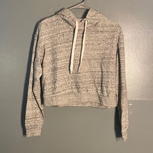Heather Gray Cropped Hopdie